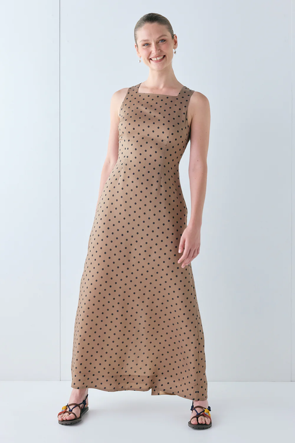 Celine Maxi Dress Polka Dot - Image 6