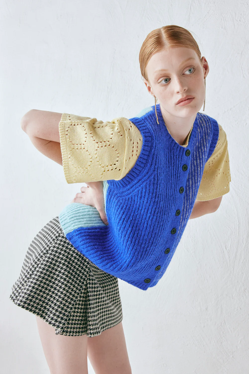 Charli Knit Cardigan Lemon - Image 5