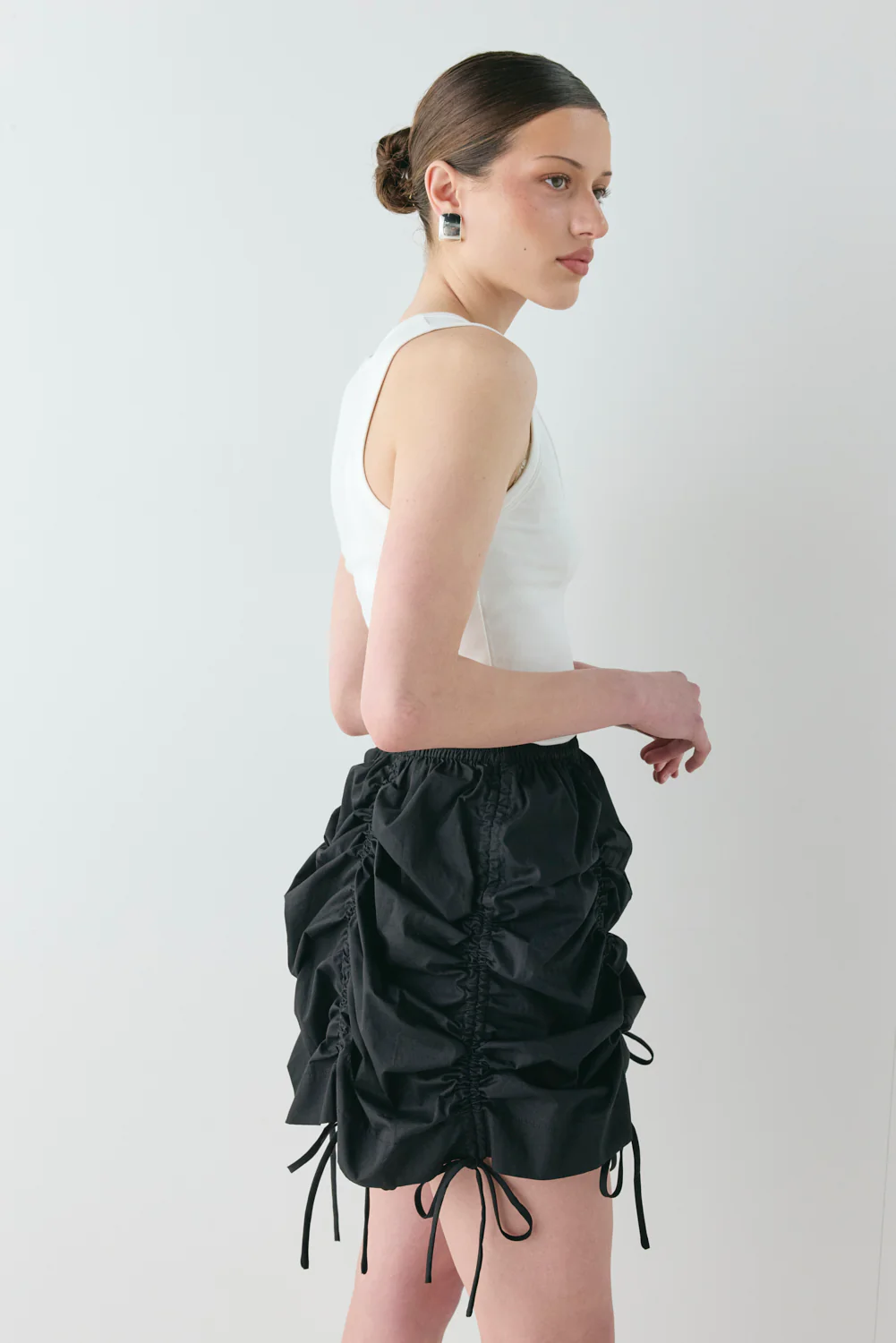 Charli Mini Skirt Black - Image 3