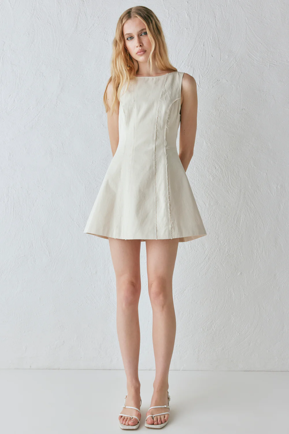 Chloe Mini Dress Oat