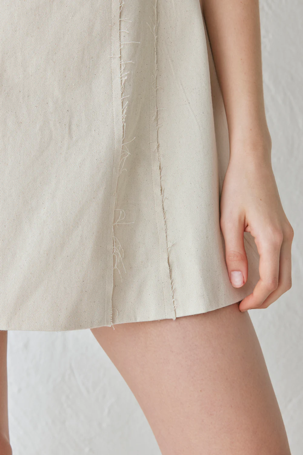 Chloe Mini Dress Oat - Image 2