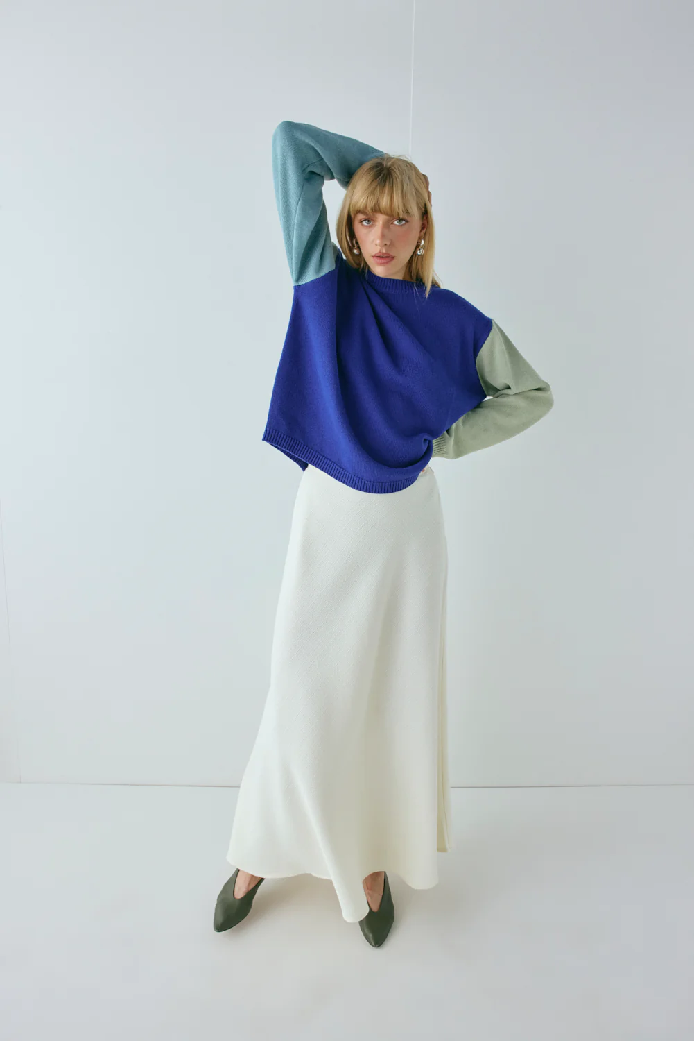 Clara Jumper Cobalt Splice - Image 6