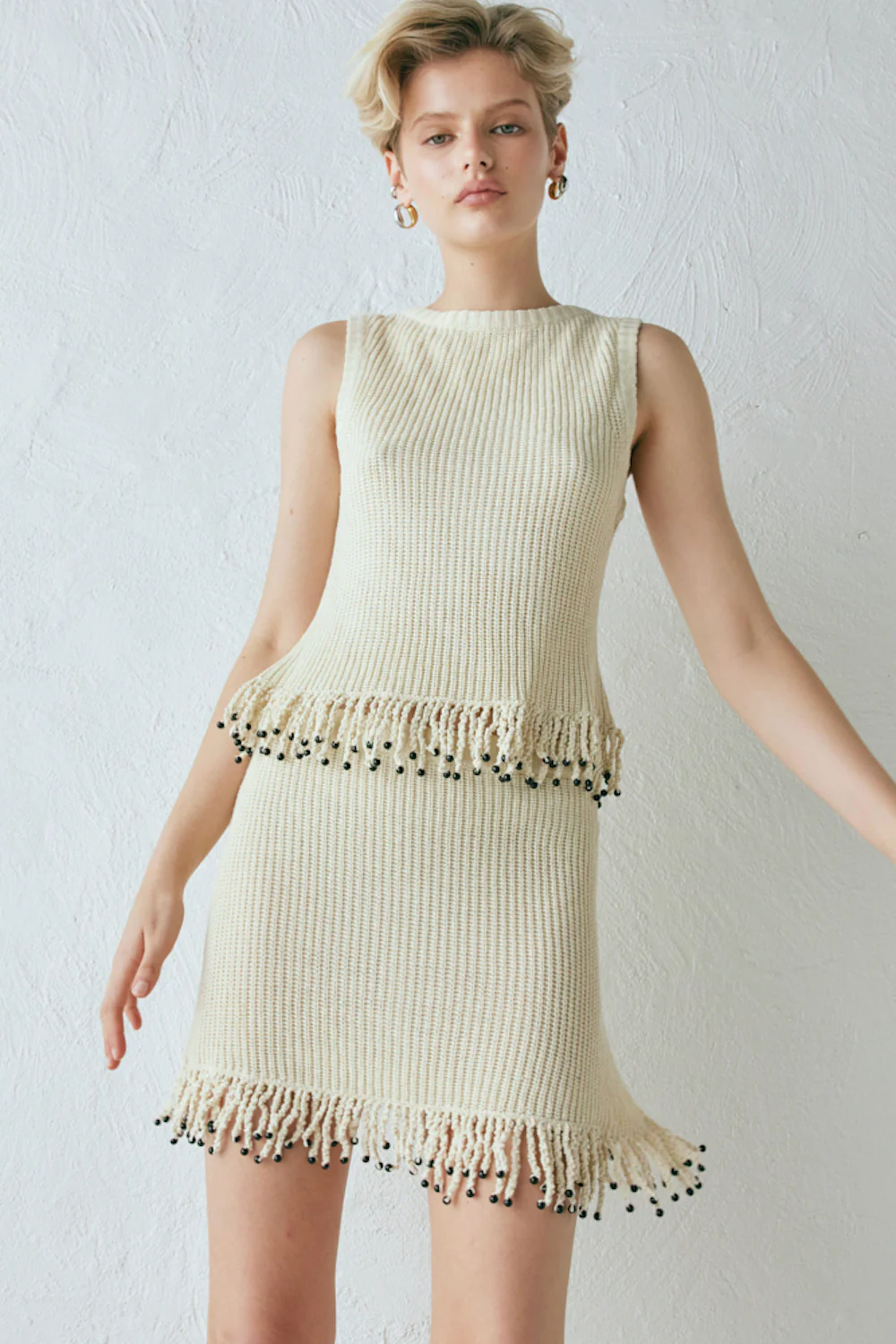 Coco Knit Top Natural - Image 3