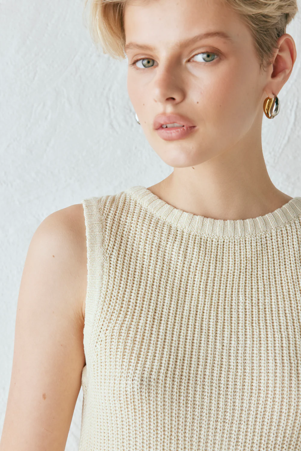 Coco Knit Top Natural - Image 4