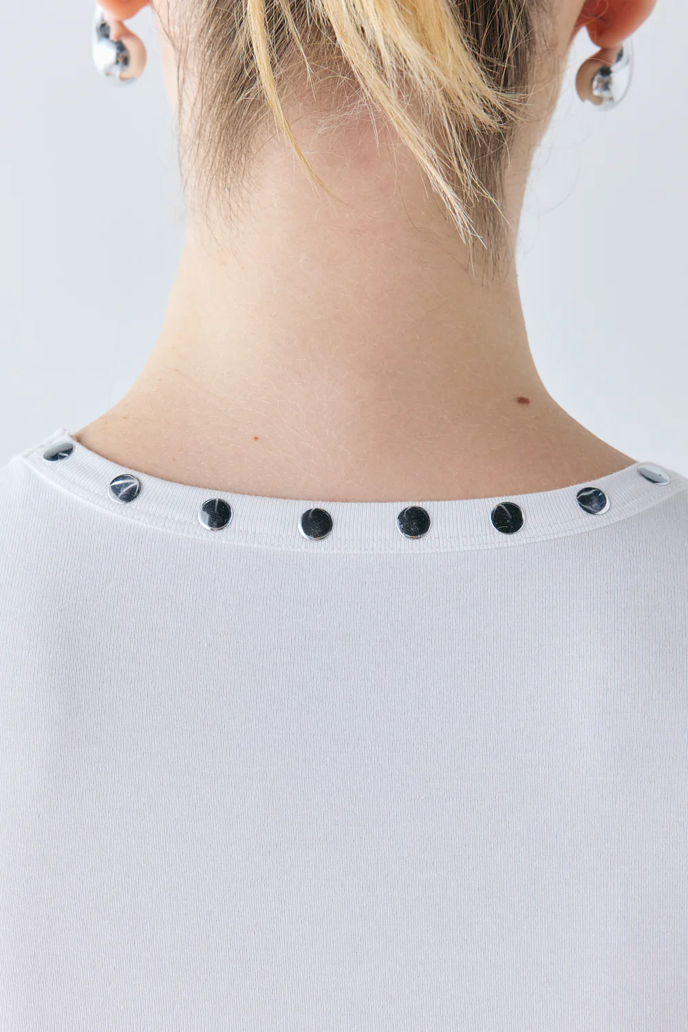 Cora Studded Tank White - Image 4