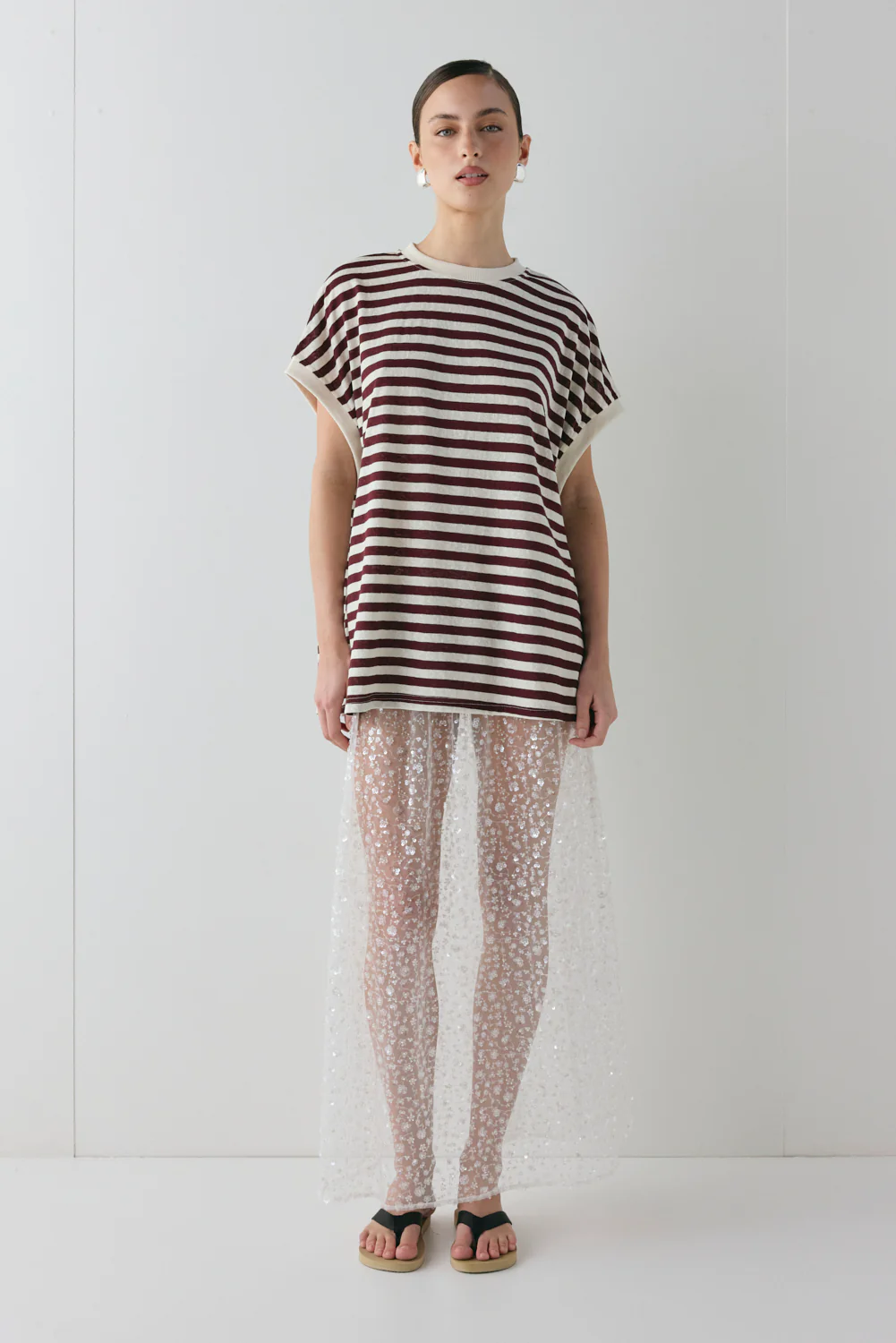 Daisy Sequin Maxi Skirt - Image 4