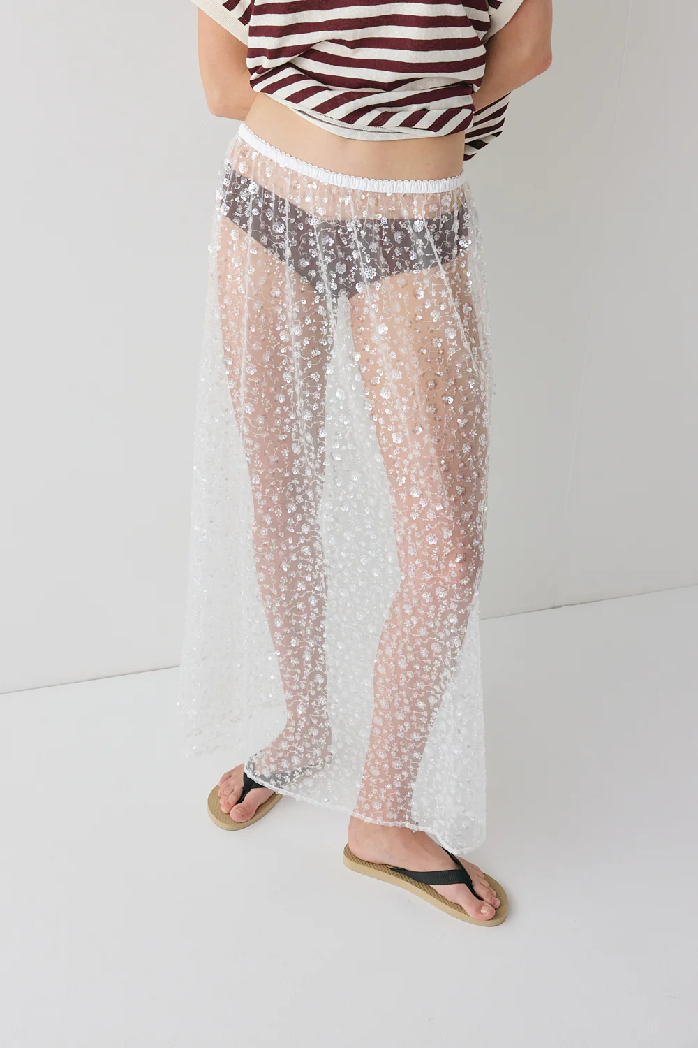 Daisy Sequin Maxi Skirt - Image 5