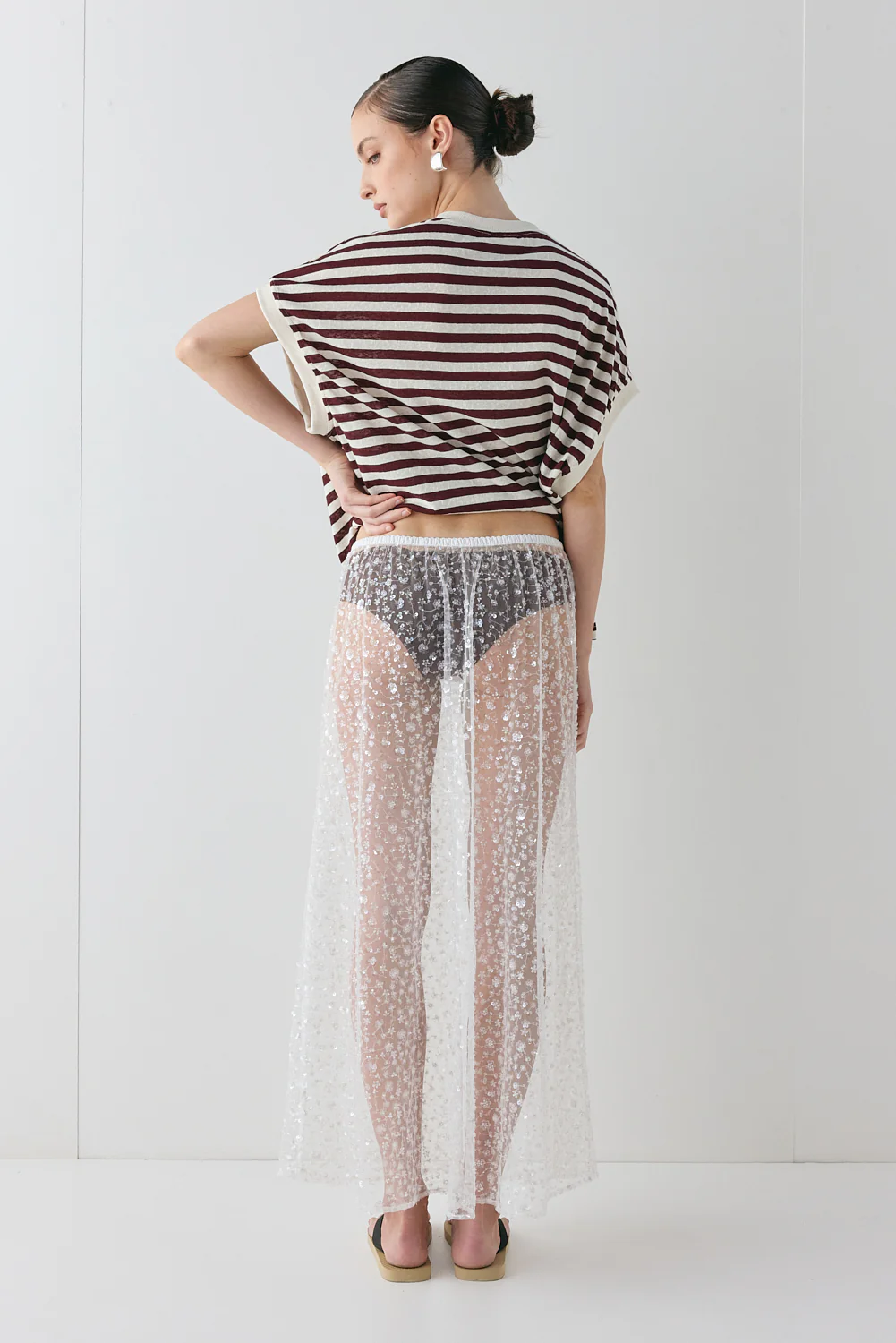 Daisy Sequin Maxi Skirt - Image 7