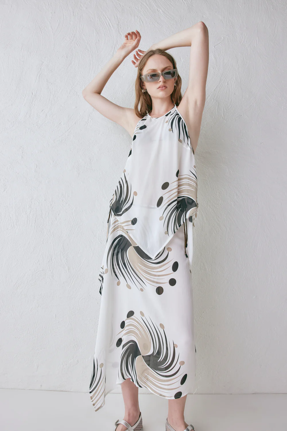 Delfi Wrap Midi Skirt Neo - Image 3