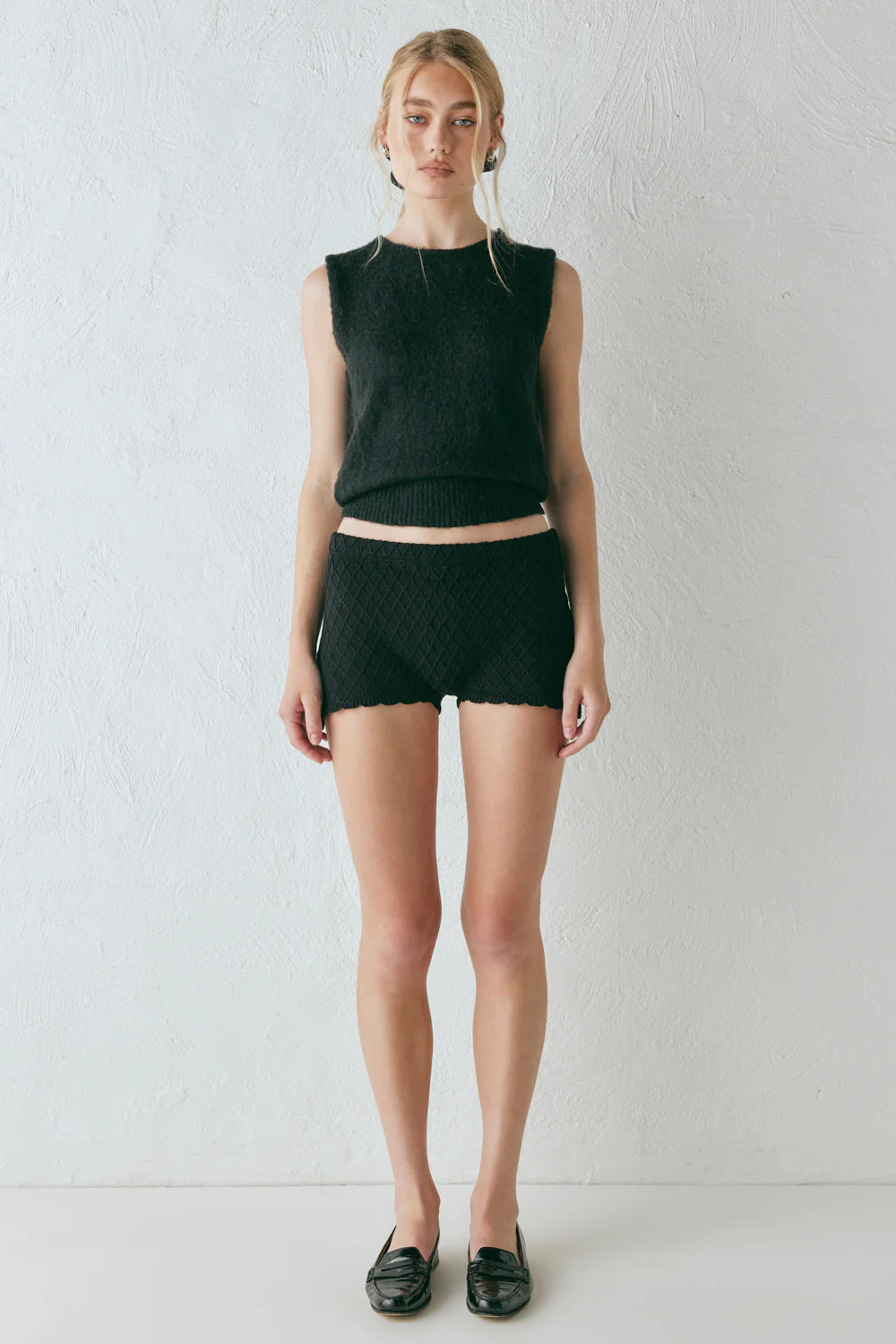 Edie Knit Top Black - Image 2
