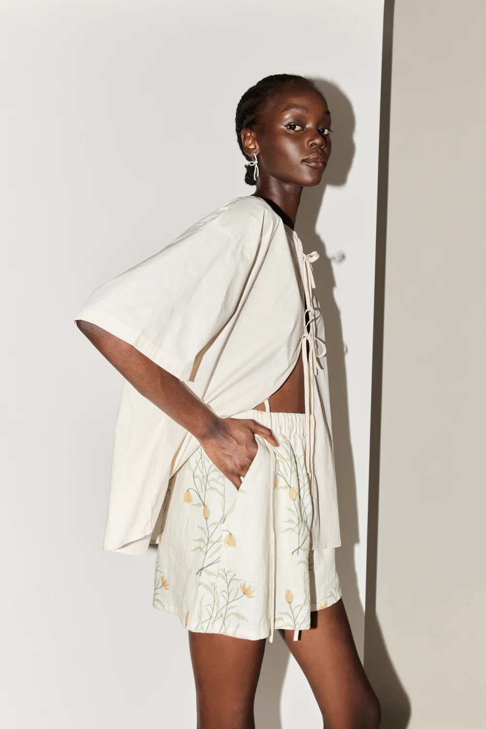 Eliza Linen Shorts Florette - Image 2