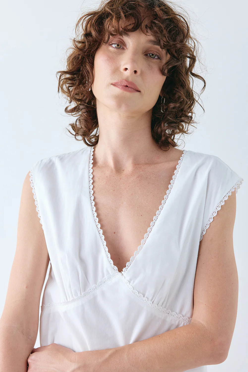 Eloise Maxi Dress White - Image 2