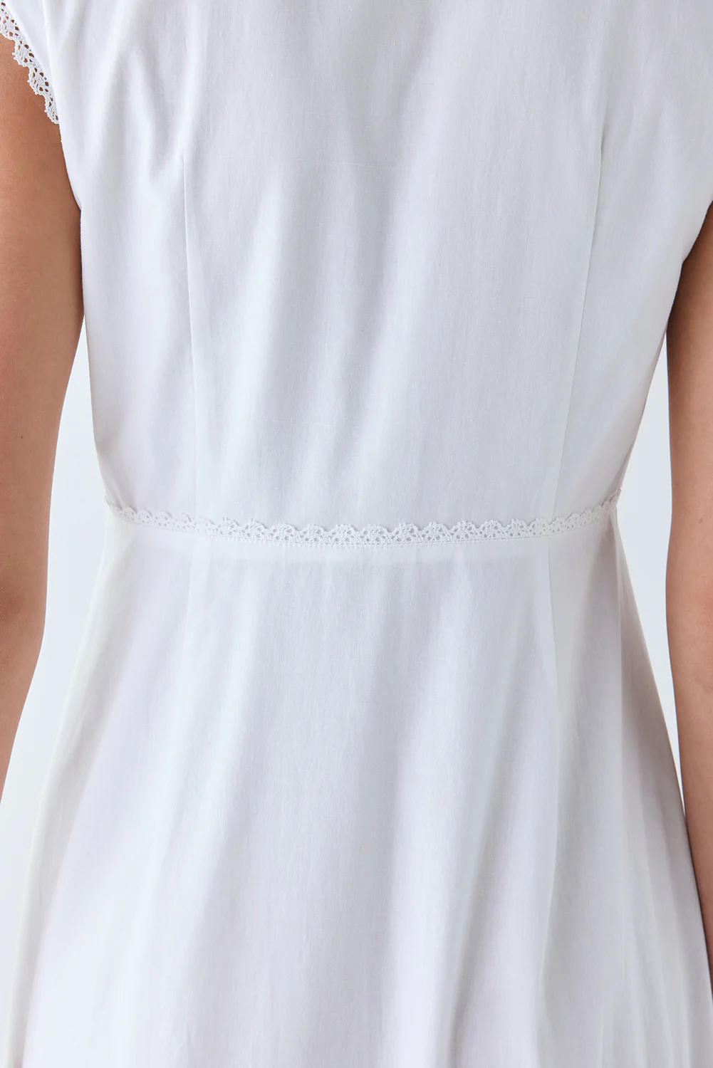 Eloise Maxi Dress White - Image 4