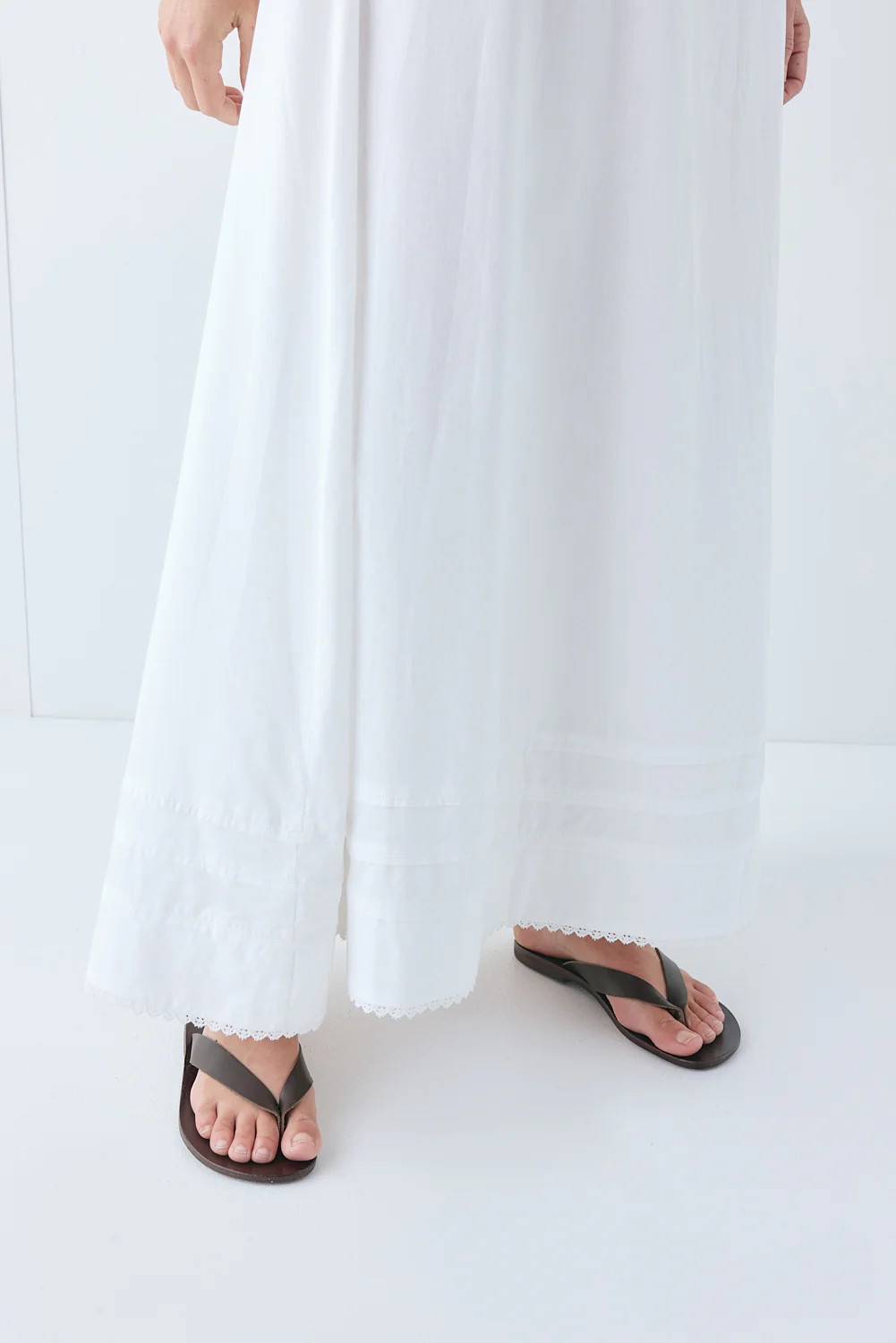 Eloise Maxi Dress White - Image 5