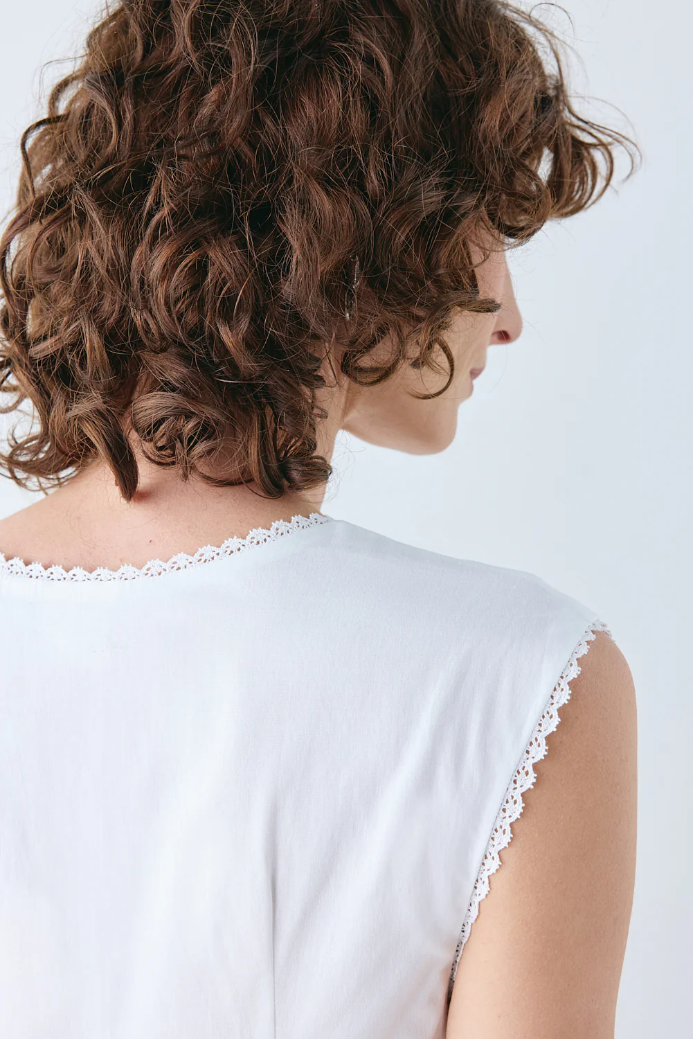 Eloise Maxi Dress White - Image 7