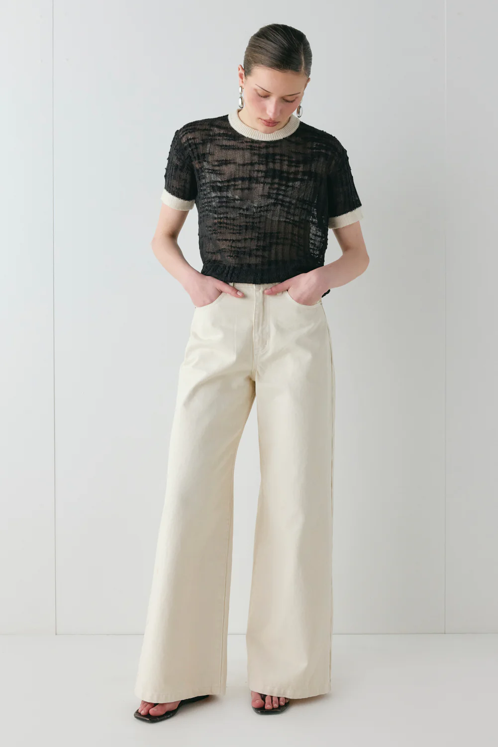 Elvi Knit Top Black - Image 4