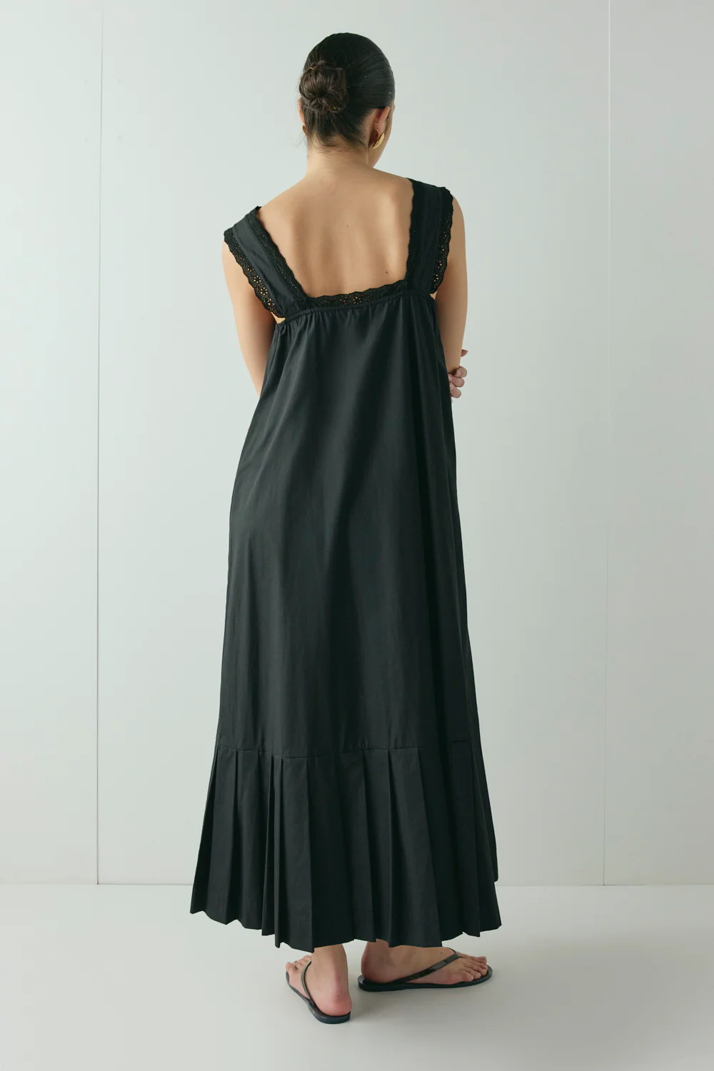 Emory Midi Dress Black - Image 5