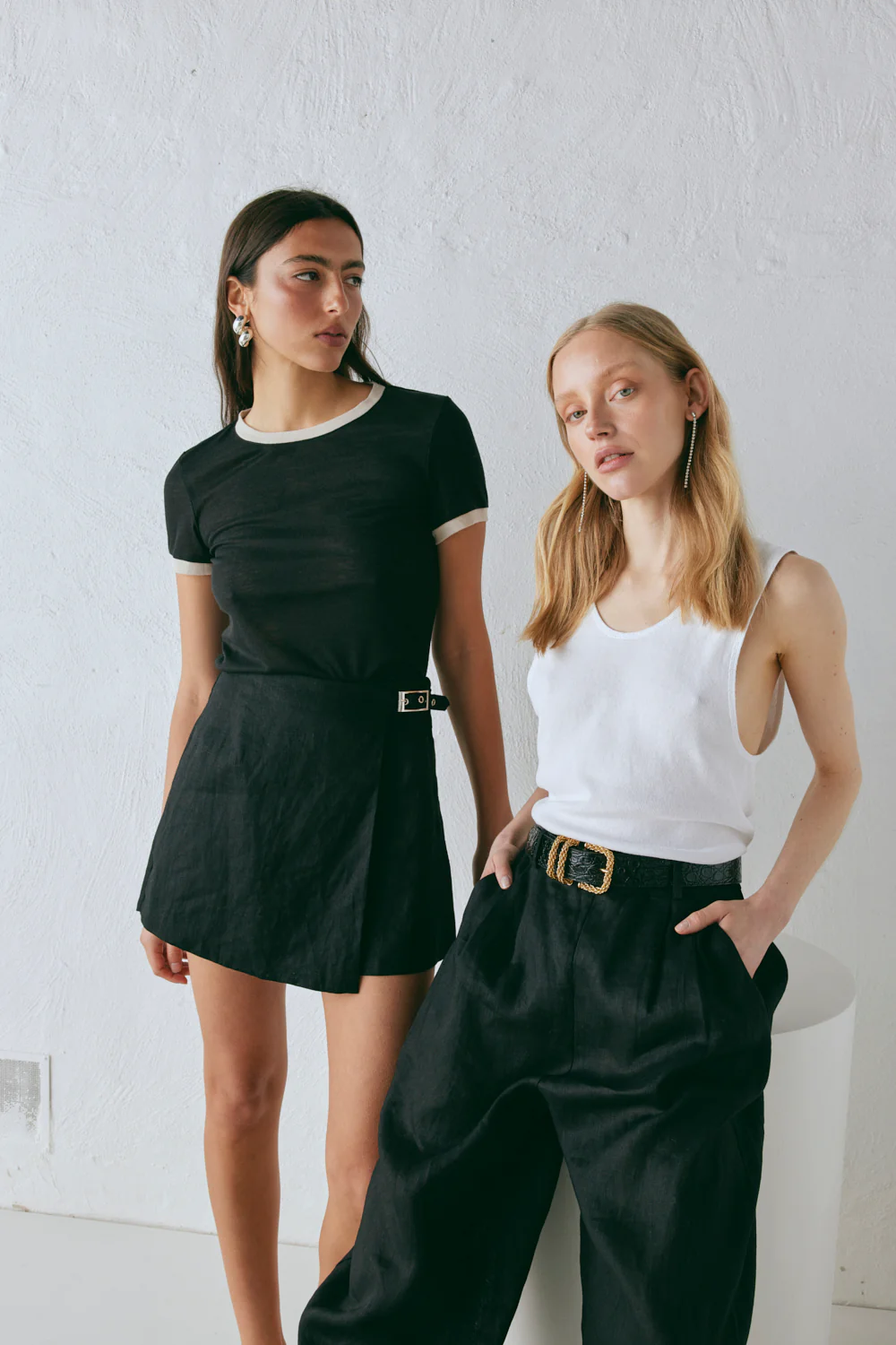 Energy Flows Linen Pants Black - Image 3