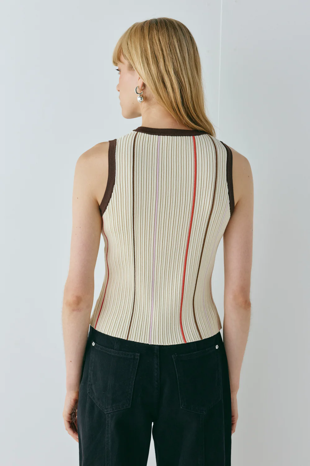 Frances Knit Top Stripe - Image 8