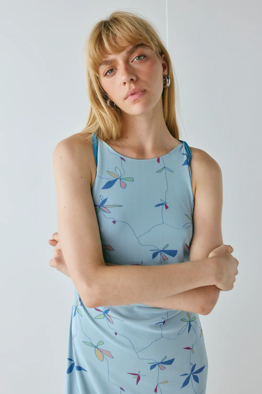 Fredrika Mesh Maxi Dress Sol - Image 3
