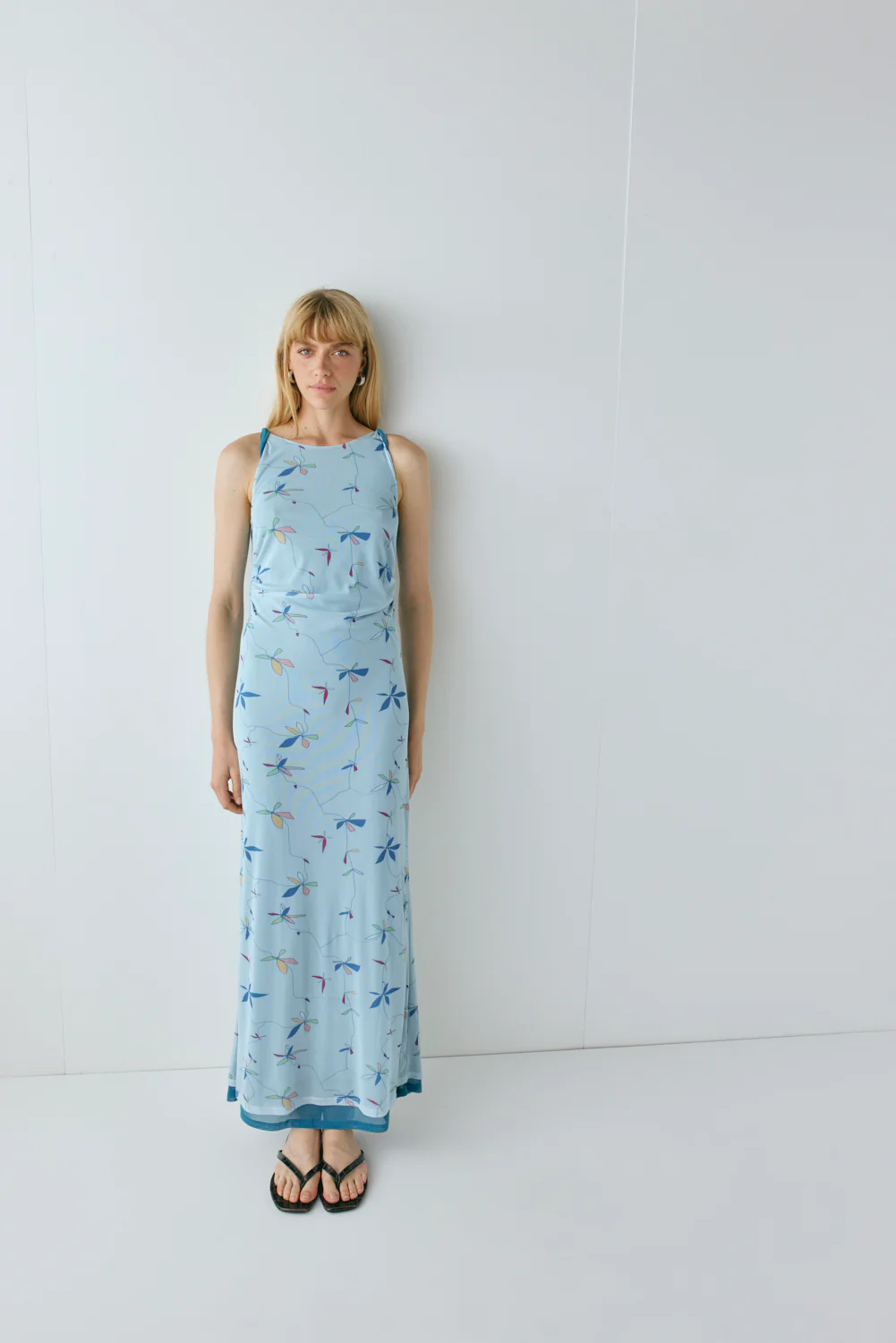 Fredrika Mesh Maxi Dress Sol - Image 4