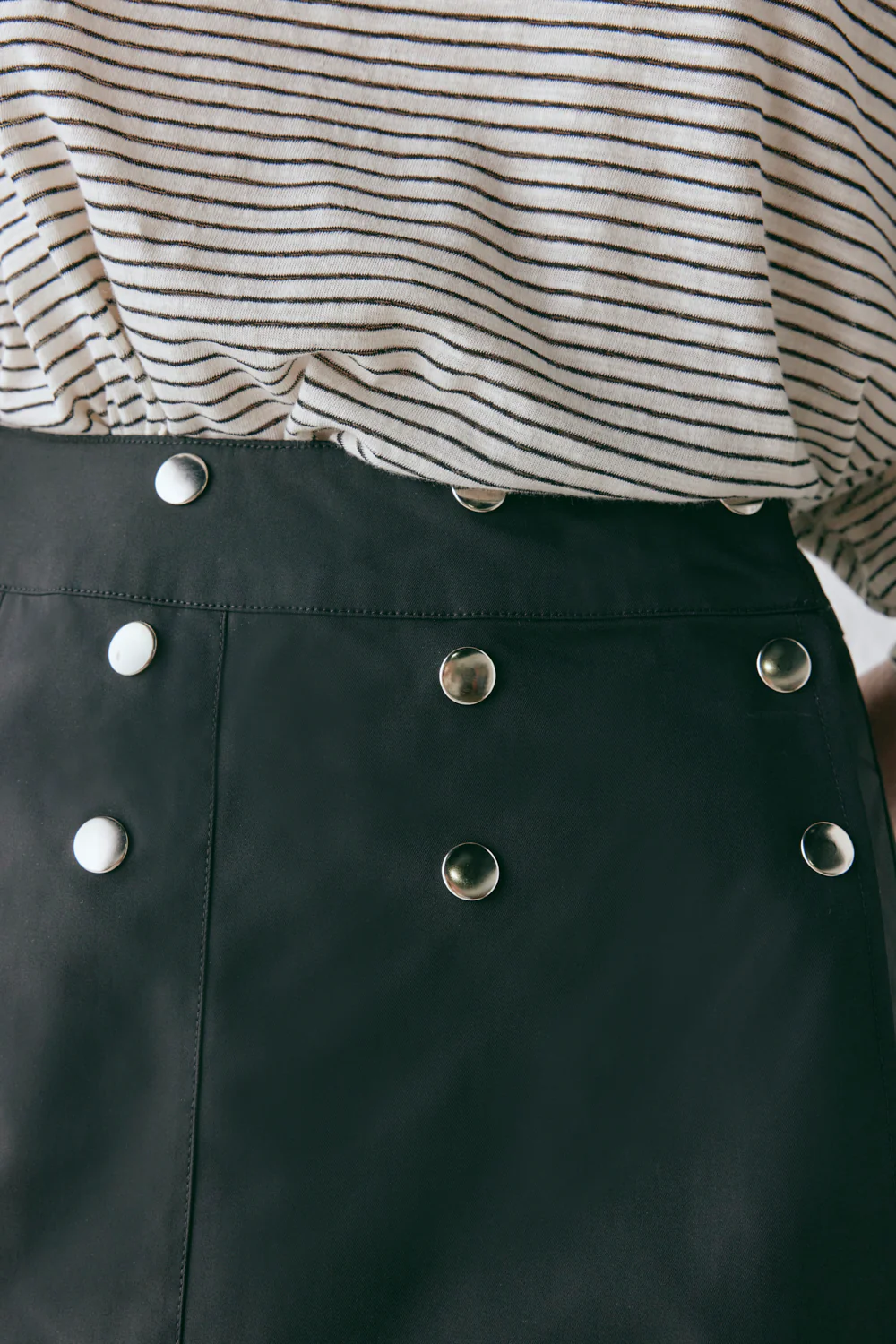 Giorgia Mini Skirt Black - Image 6