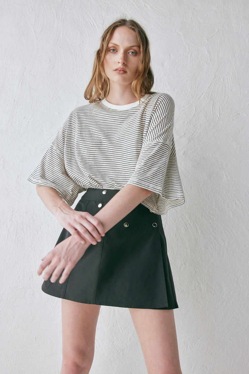Giorgia Mini Skirt Black - Image 7