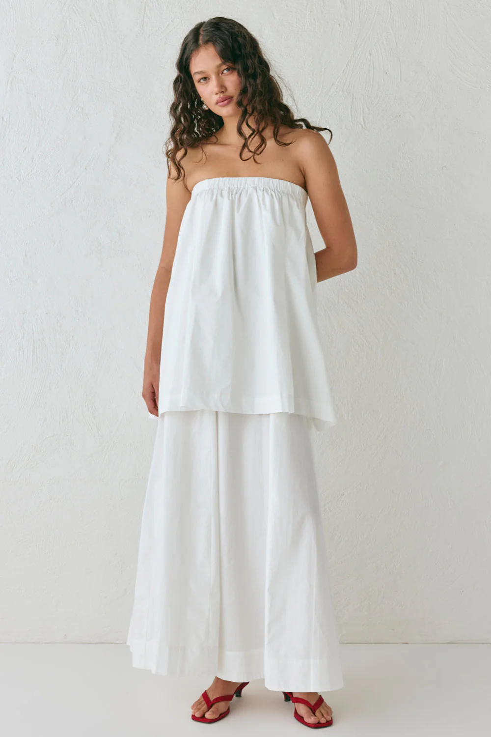 Hali Maxi Dress White - Image 2