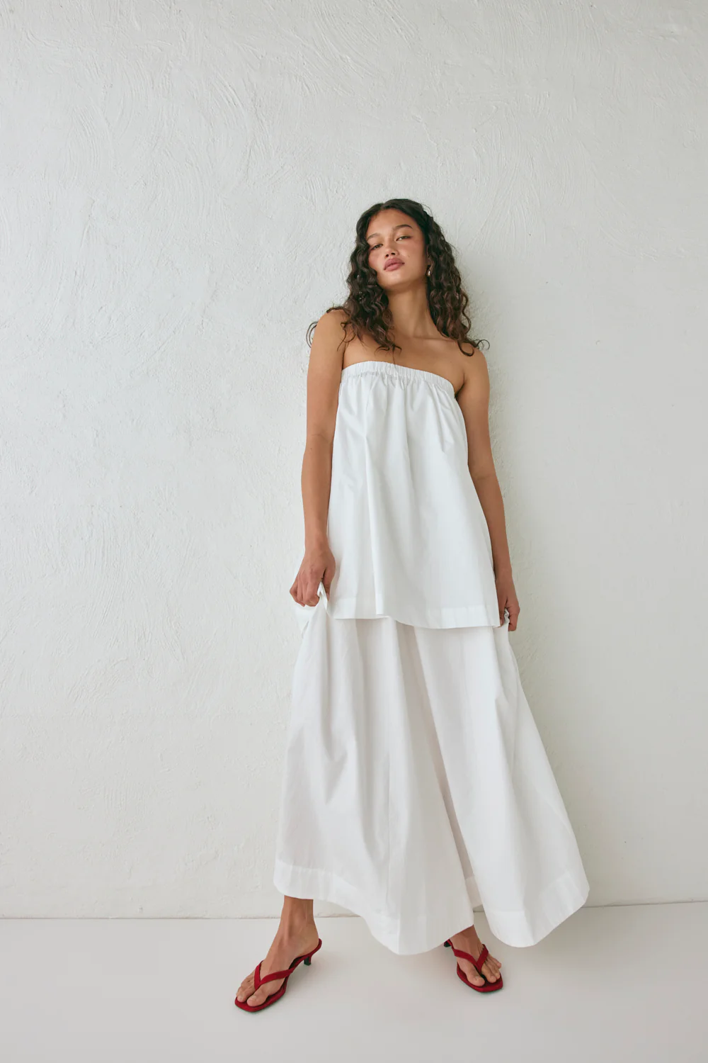 Hali Maxi Dress White - Image 3