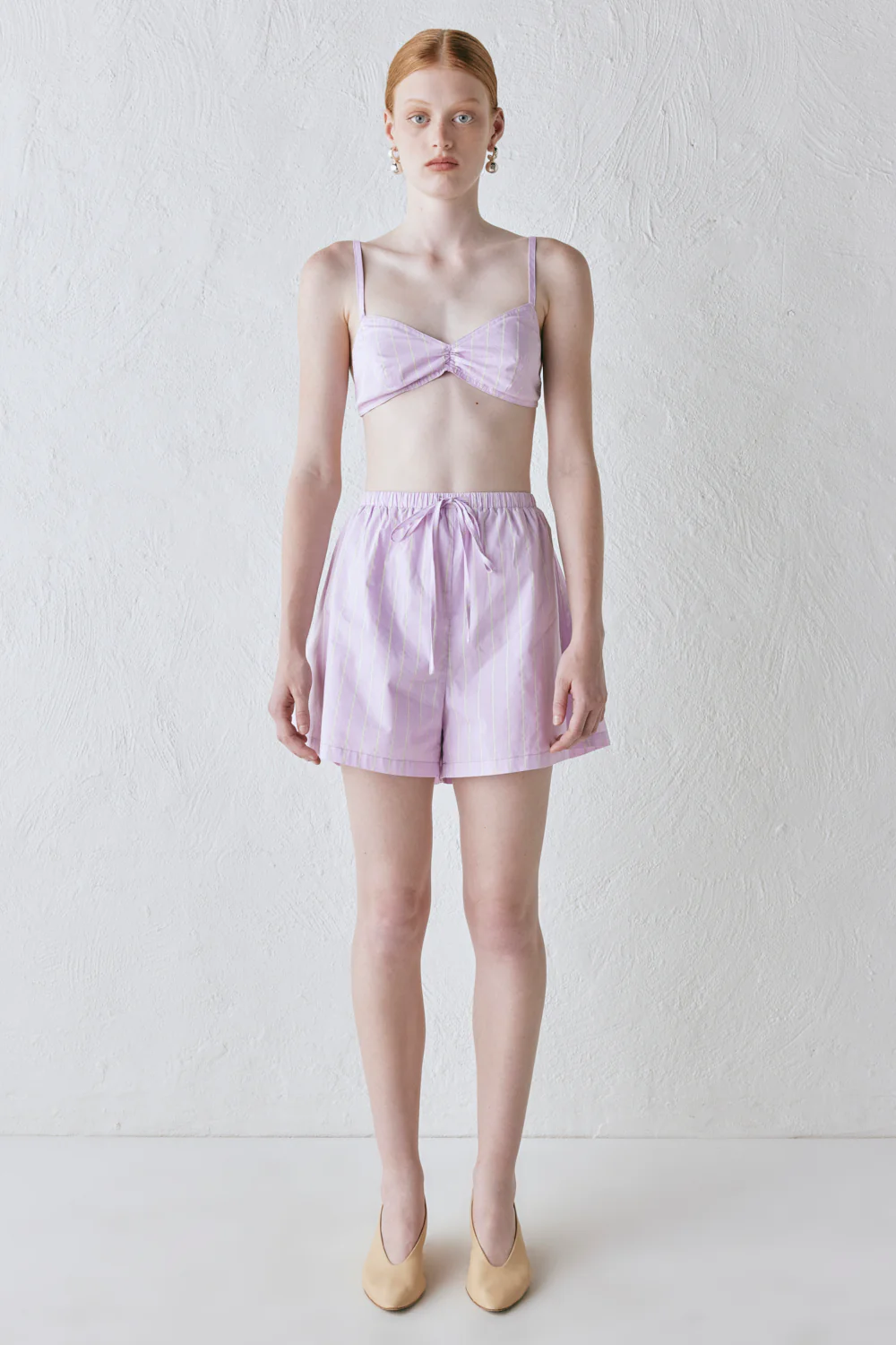 Harper Bralette Lilac Stripe - Image 4