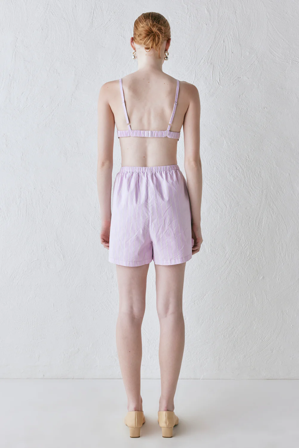 Harper Bralette Lilac Stripe - Image 6