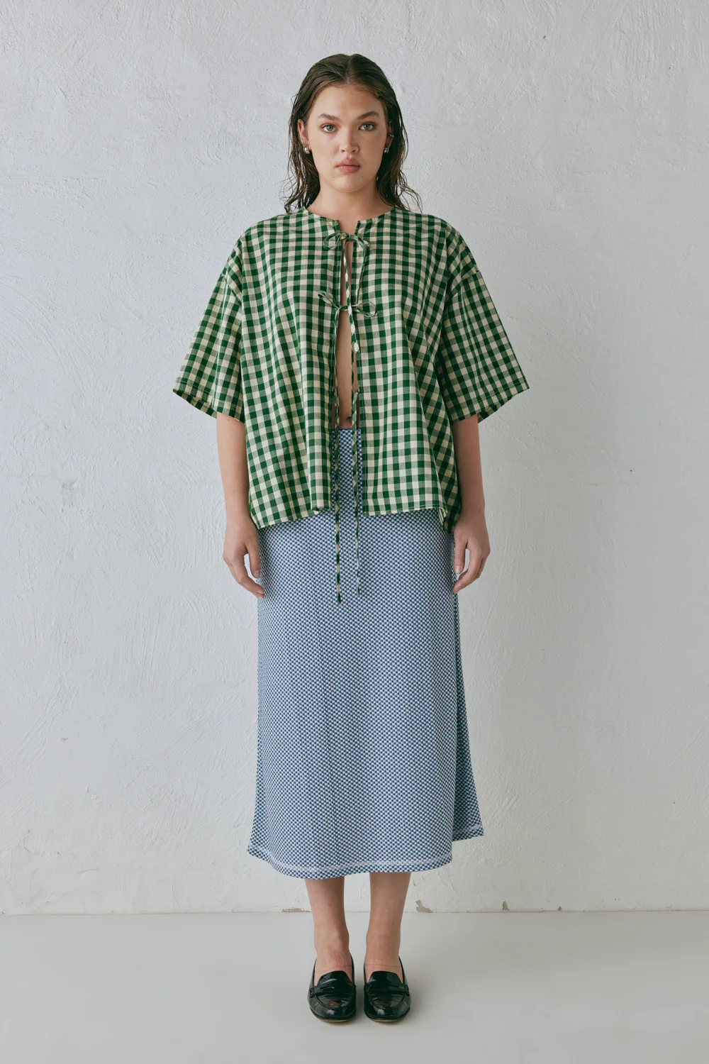 Holland Midi Skirt Blue - Image 7