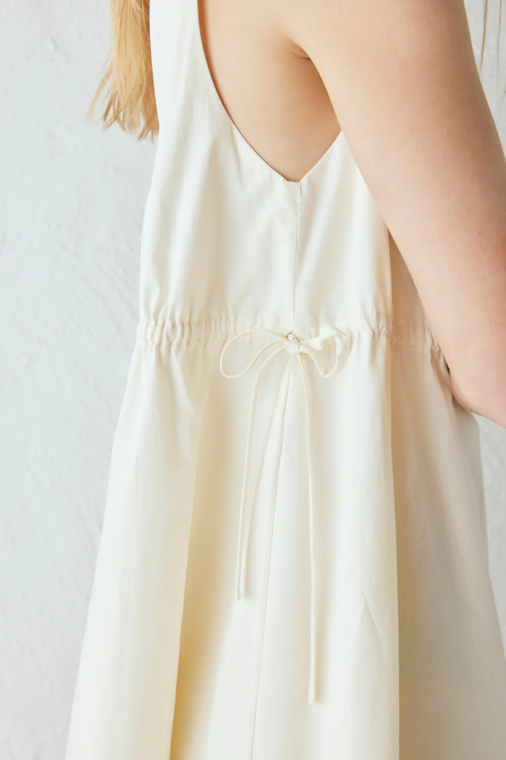 Indi Mini Dress Cream - Image 5