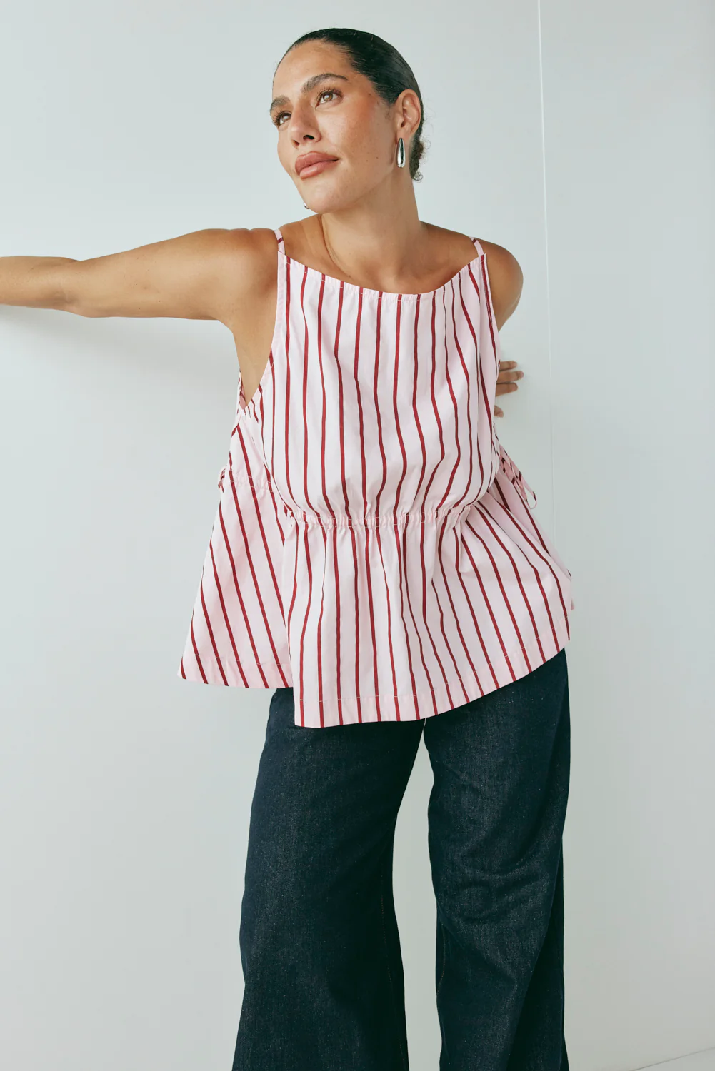 Indi Top Berry Stripe - Image 2