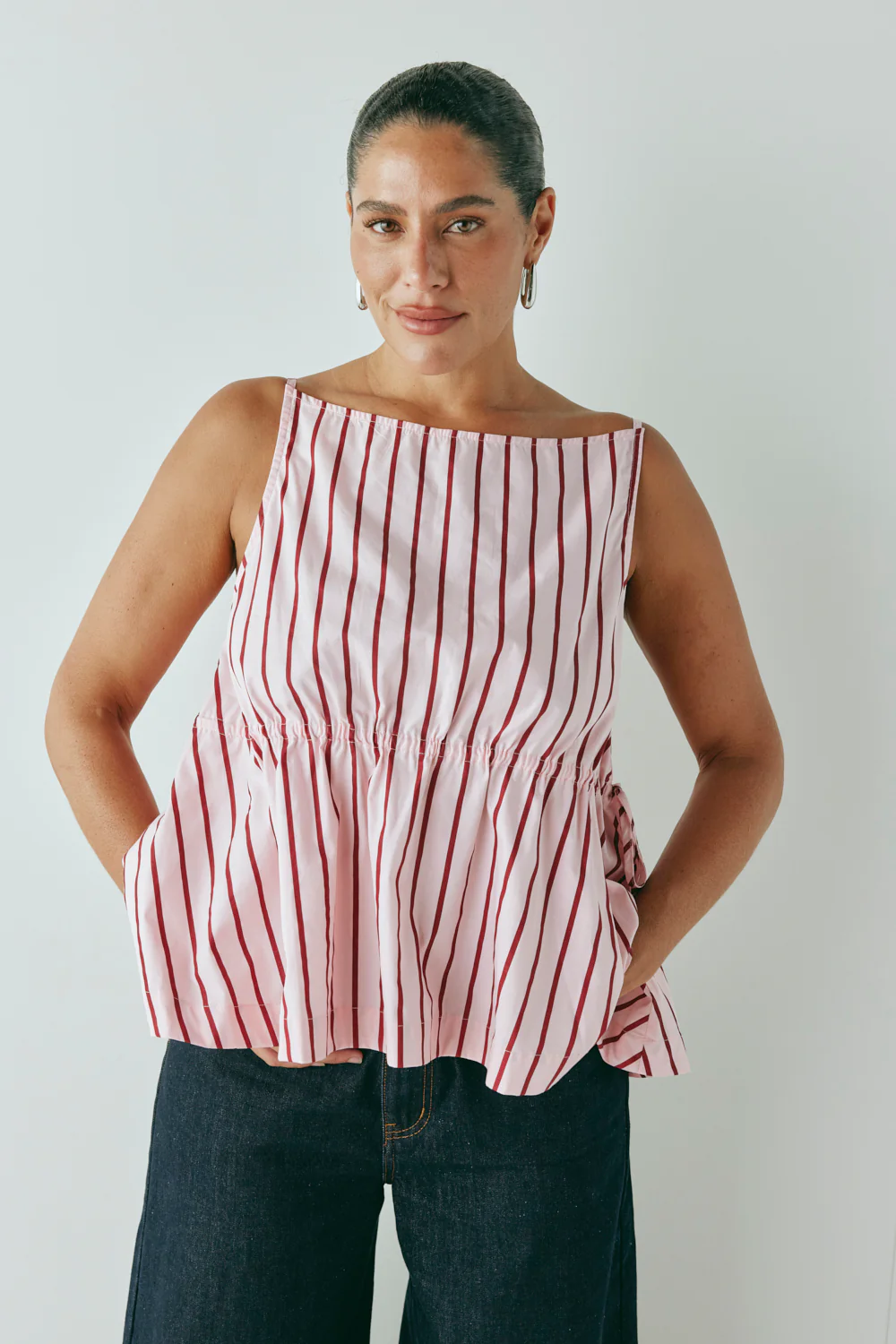 Indi Top Berry Stripe - Image 6