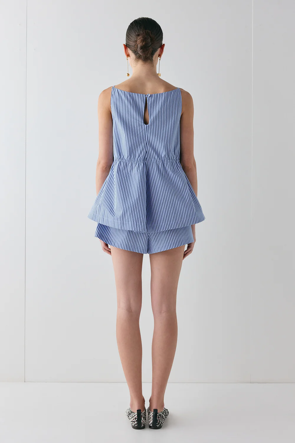 Indi Top Blue Stripe - Image 6