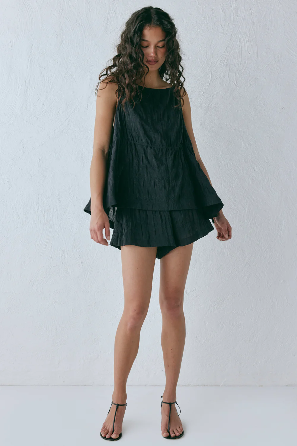 Indi Top Crinkle Black - Image 6