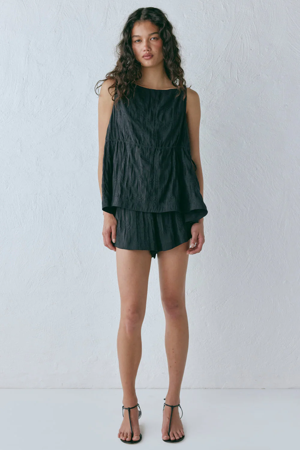 Indi Top Crinkle Black - Image 7