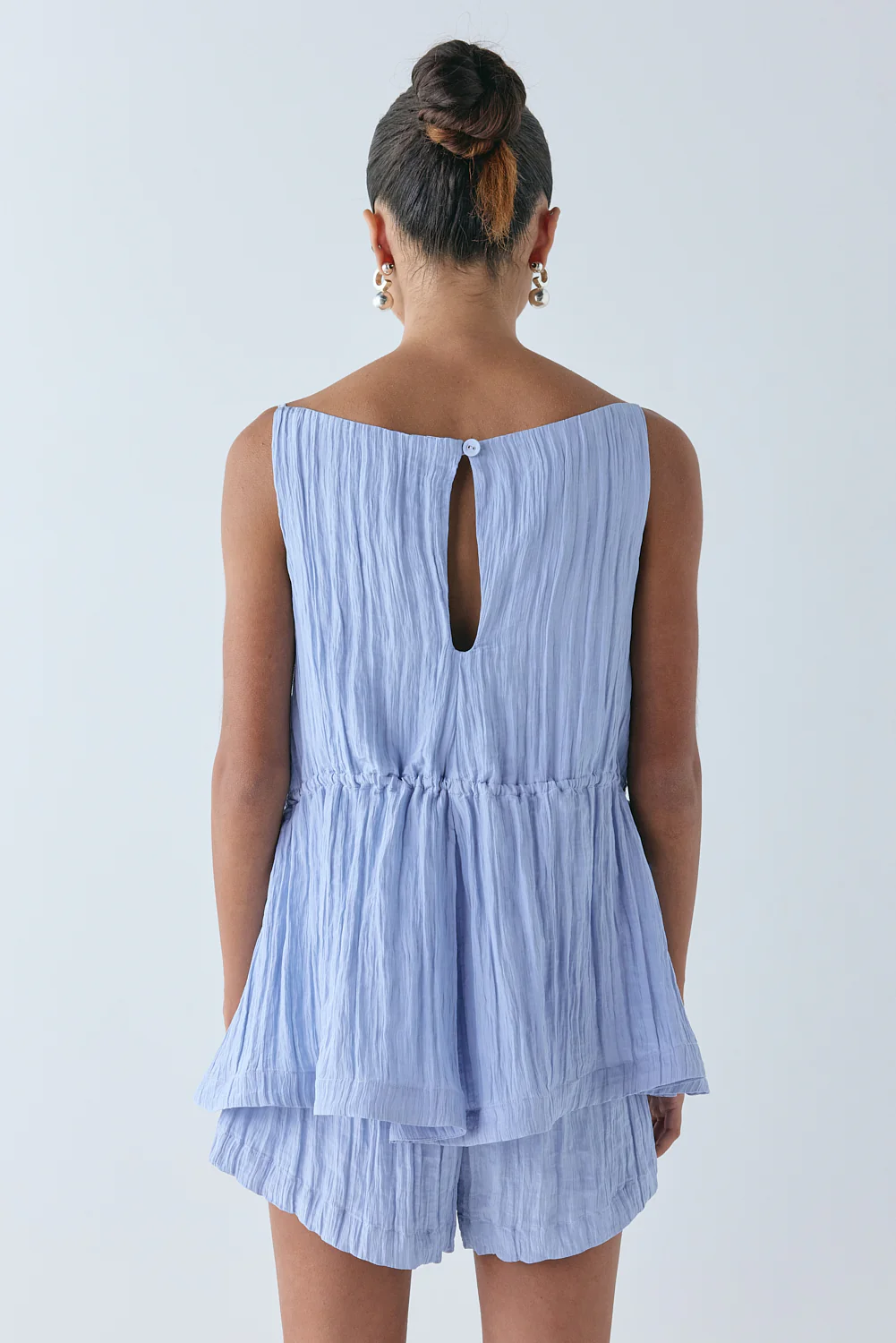 Indi Top Crinkle Blue - Image 5