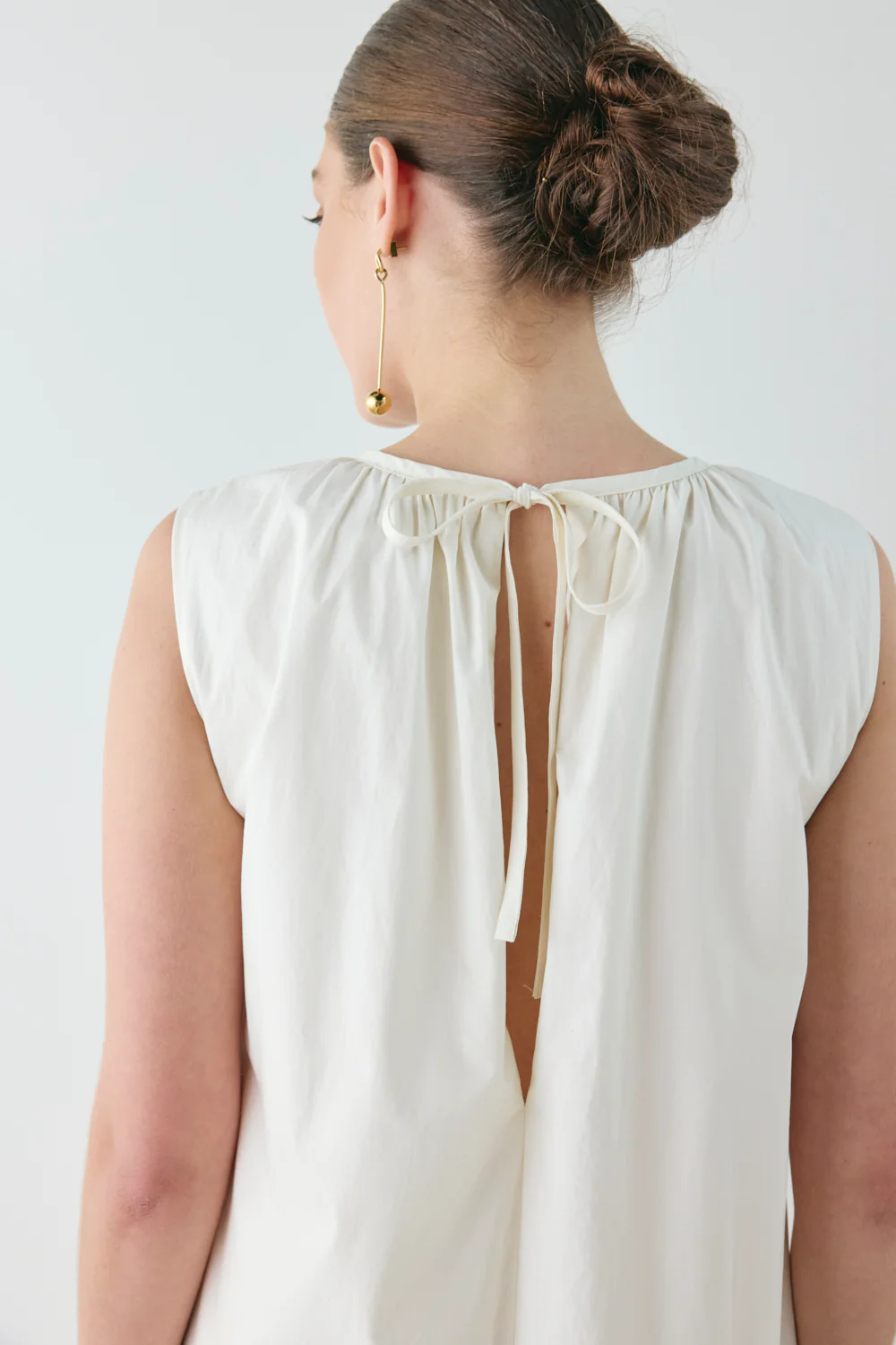 Ines Midi Dress Cream - Image 4