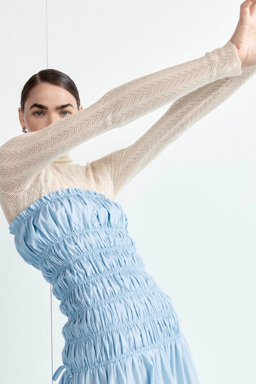 Isabel Maxi Dress Sky - Image 5