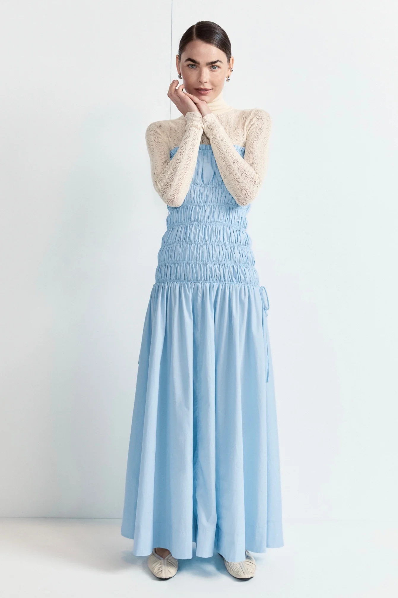 Isabel Maxi Dress Sky - Image 7