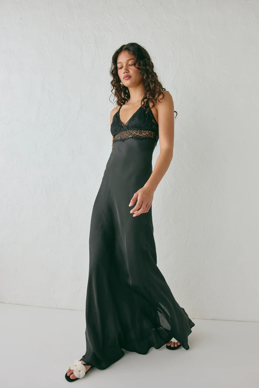 Ivana Maxi Dress Black - Image 4