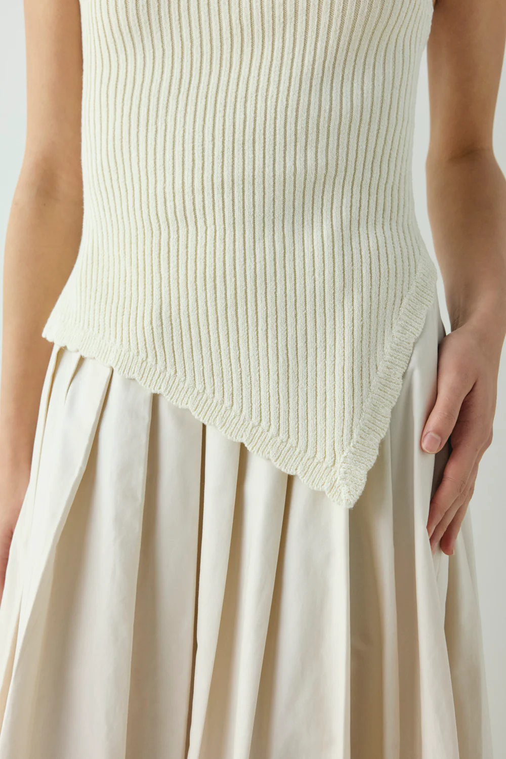 Joni Knit Top Cream - Image 4