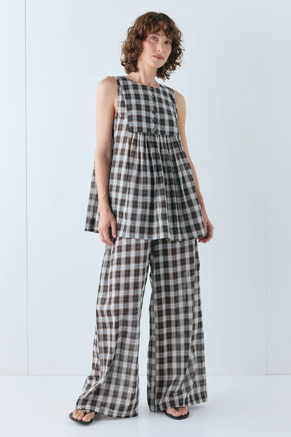 Juliet Tunic Top Check - Image 2