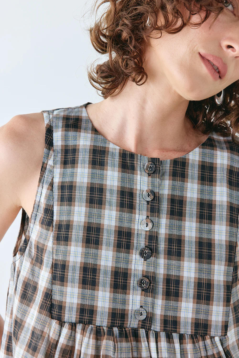 Juliet Tunic Top Check - Image 3