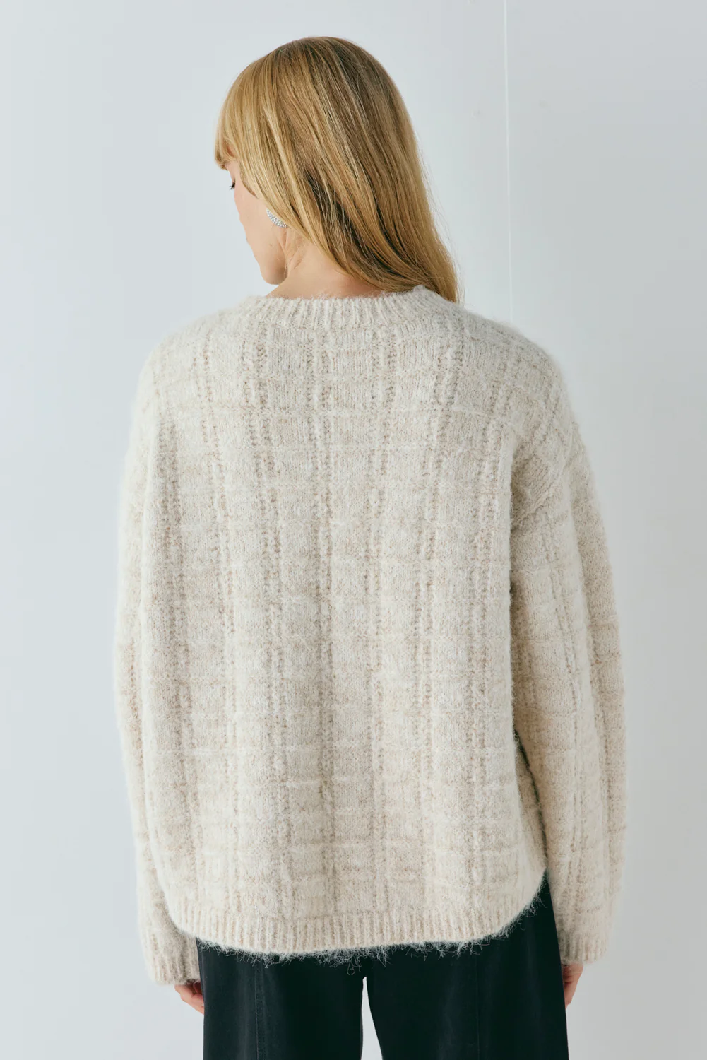 Juni Knit Jumper Oat - Image 6