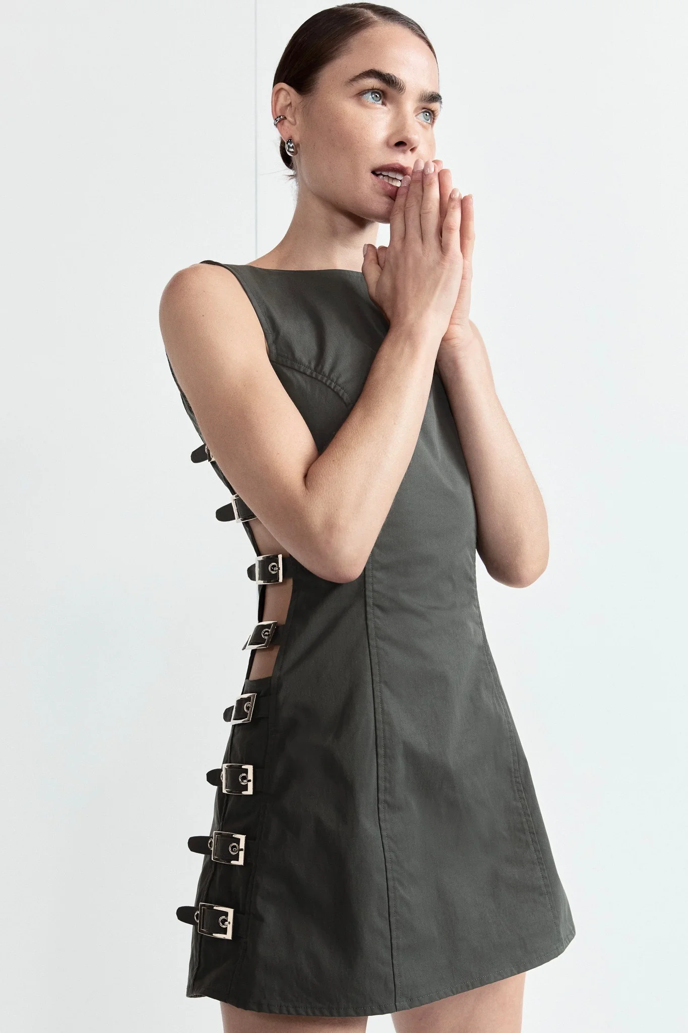 Kenni Mini Dress Slate - Image 2