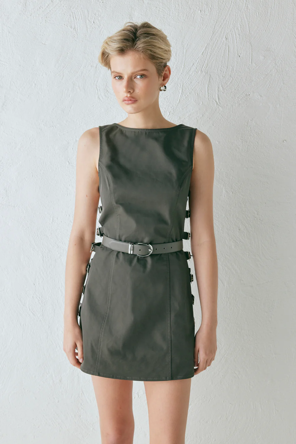 Kenni Mini Dress Slate - Image 9