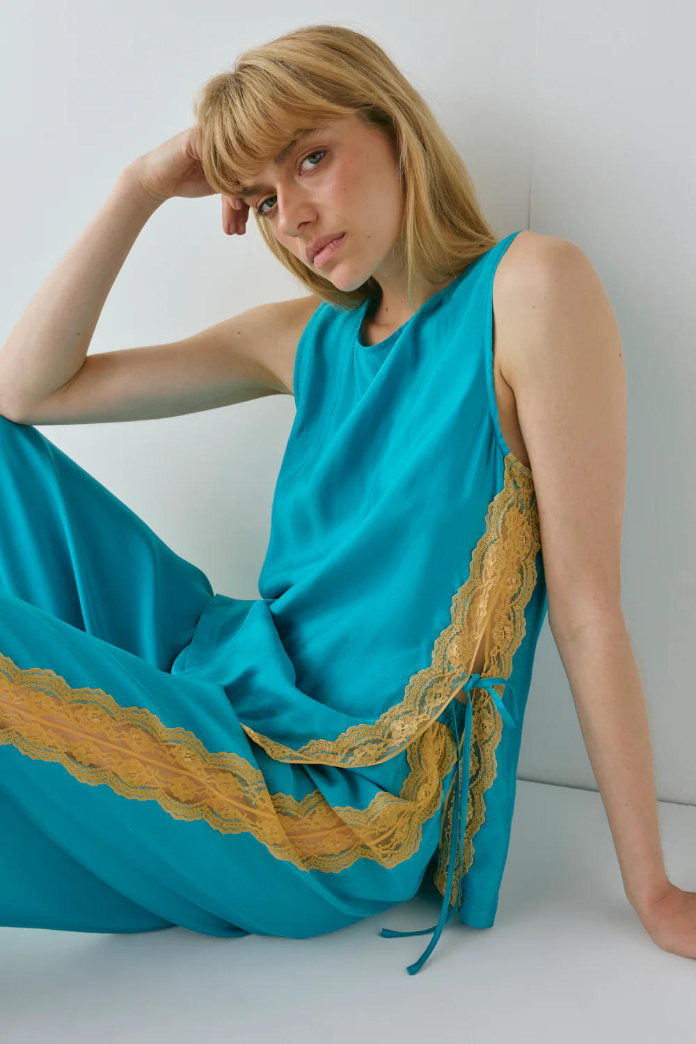 Kiara Top Teal - Image 3